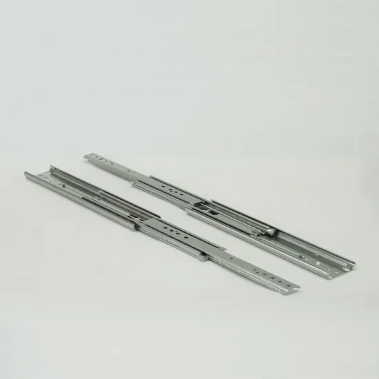 Gefieca 51mm Width Heavy Duty Slide 90kg Load Capacity Full Extension Ball Bearing Drawer Slide